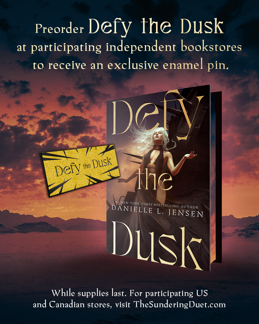 *Pre-Order* Defy the Dusk: Book One of The Sundering Duet