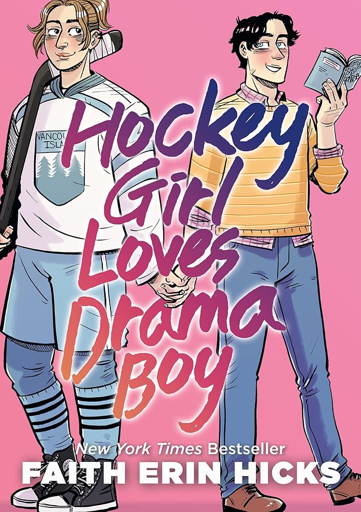 Hockey Girl Loves Drama Boy cover image