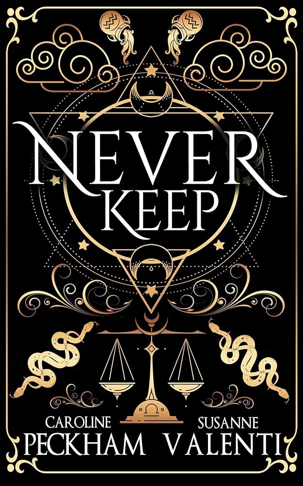 Never Keep (Book 1 in the Sins of the Zodiac series) (1) (Zodiac Academy) cover image
