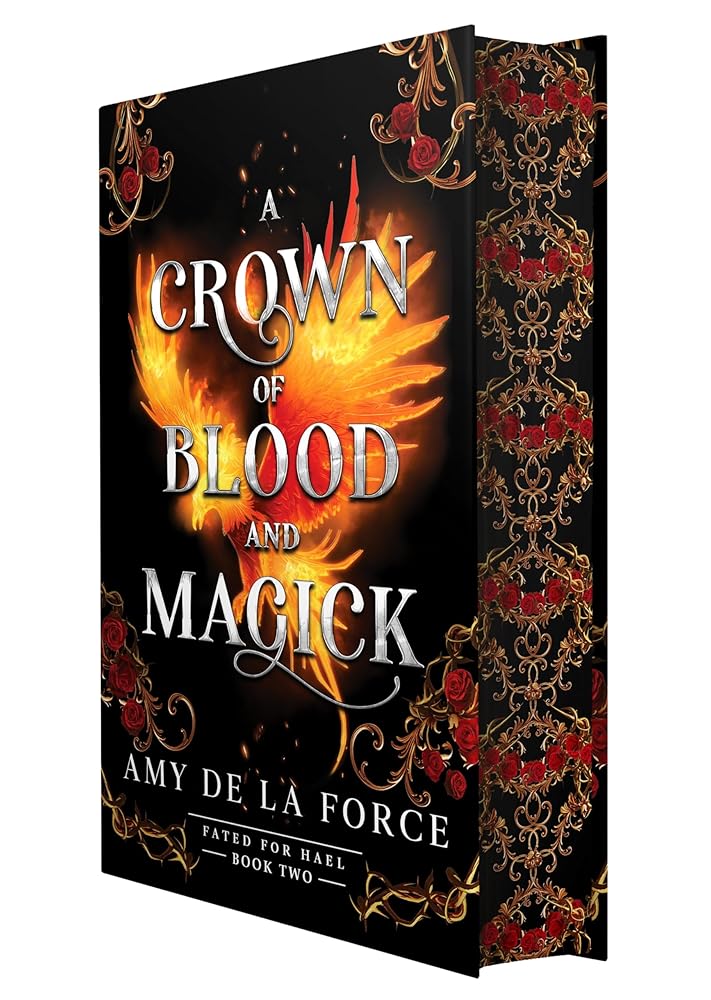 A Crown of Blood and Magick: A scorching and action-packed romantasy (Fated for Hael) cover image