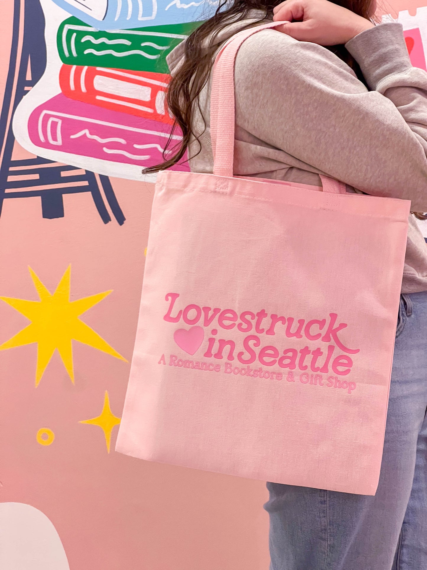 Lovestruck in Seattle Original Pink Tote Bag