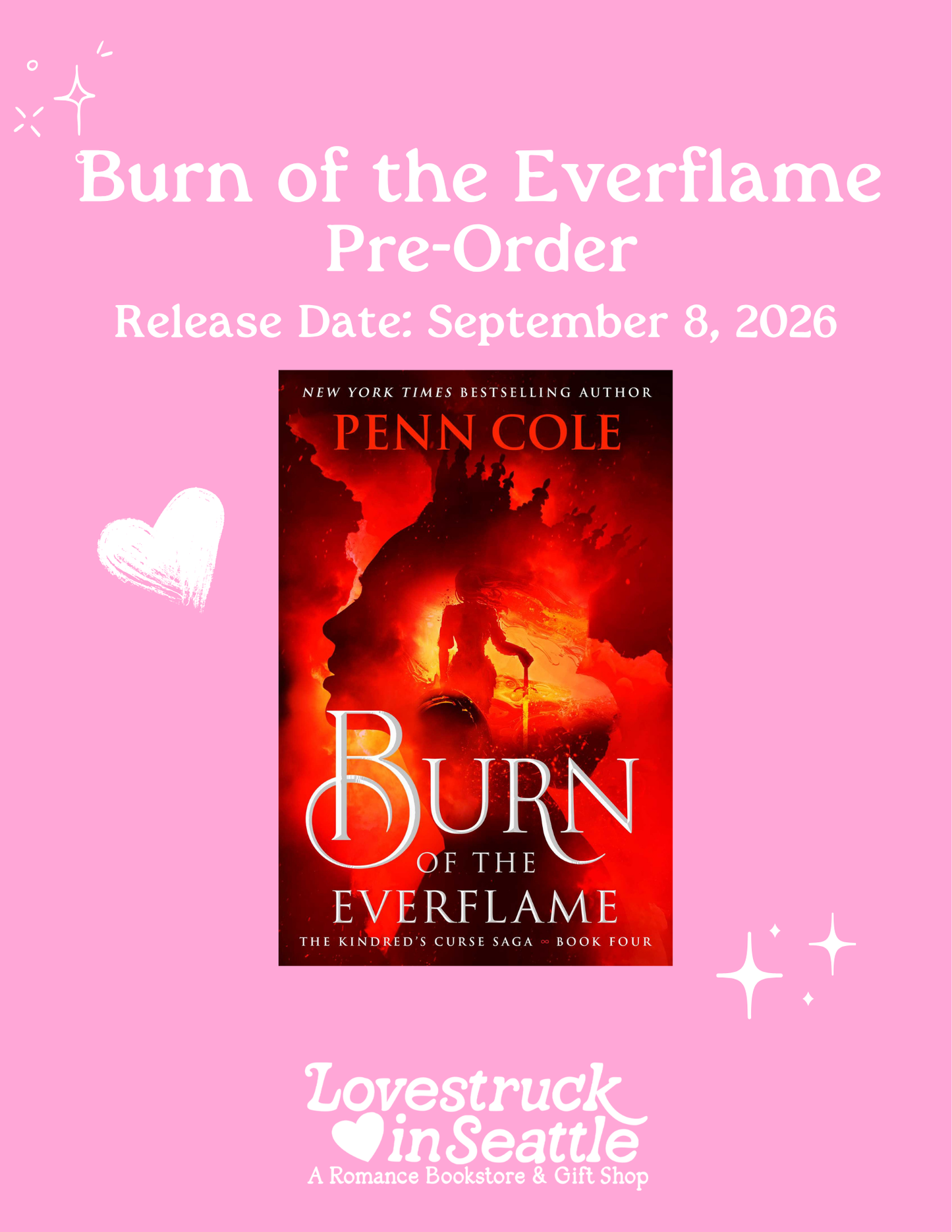 *Pre-Order* Burn of the Everflame (The Kindred's Curse Saga #4)