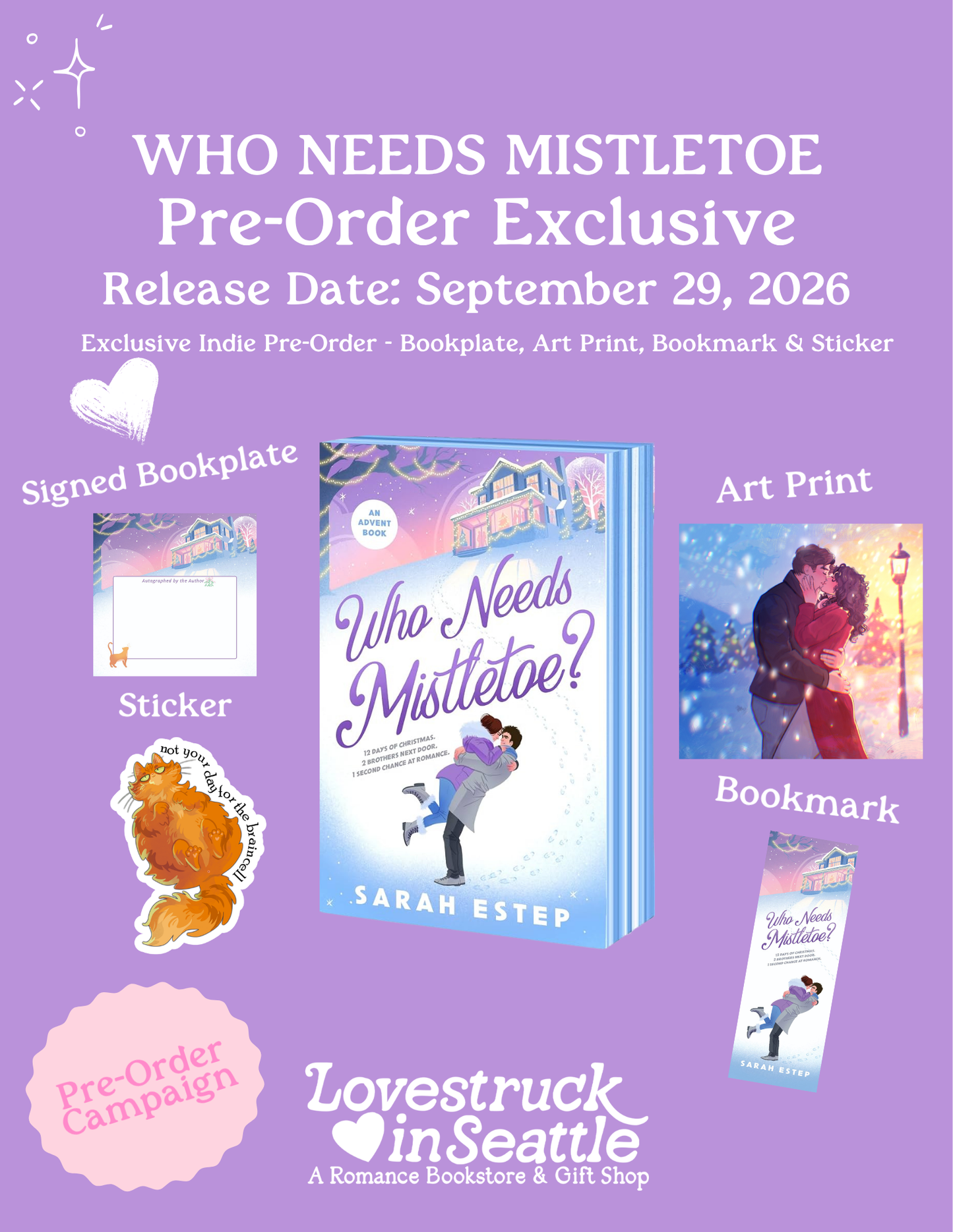 *Pre-Order* Who Needs Mistletoe?: an Advent Romance
