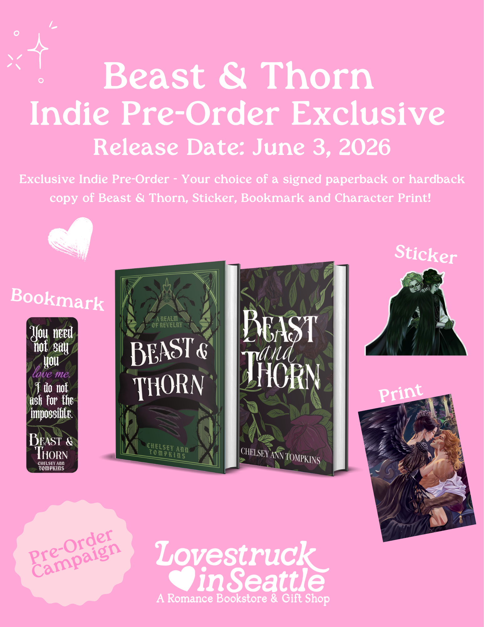 *Pre-Order* Beast & Thorn (Hardback)