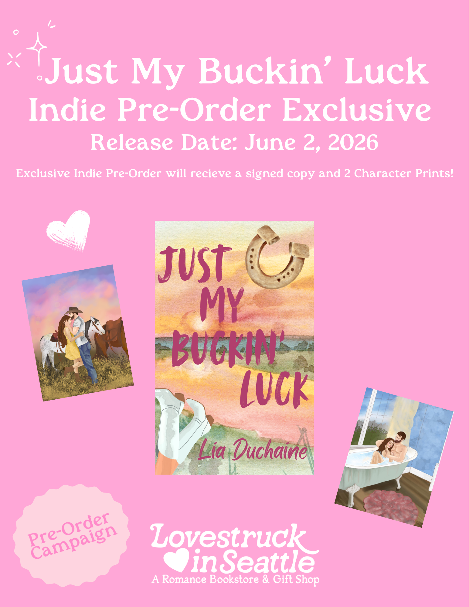 *Pre-Order* Just My Buckin’ Luck